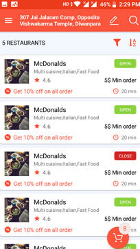 food order