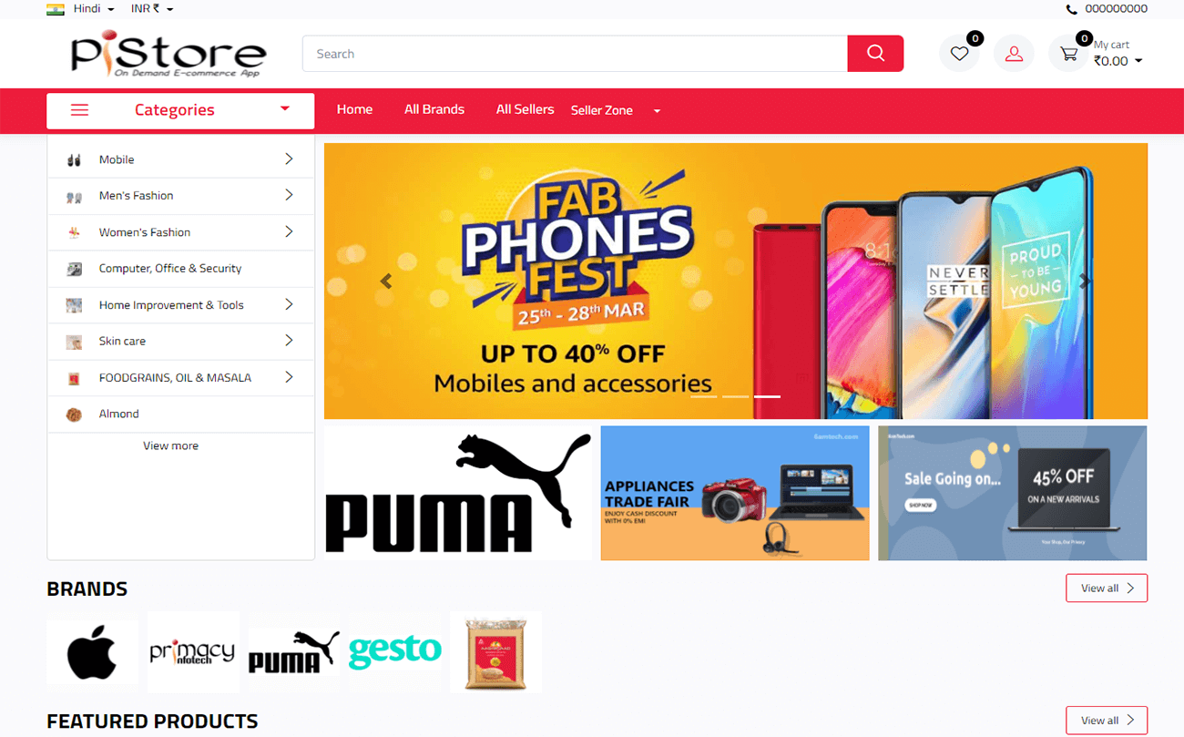 flipkart clone app