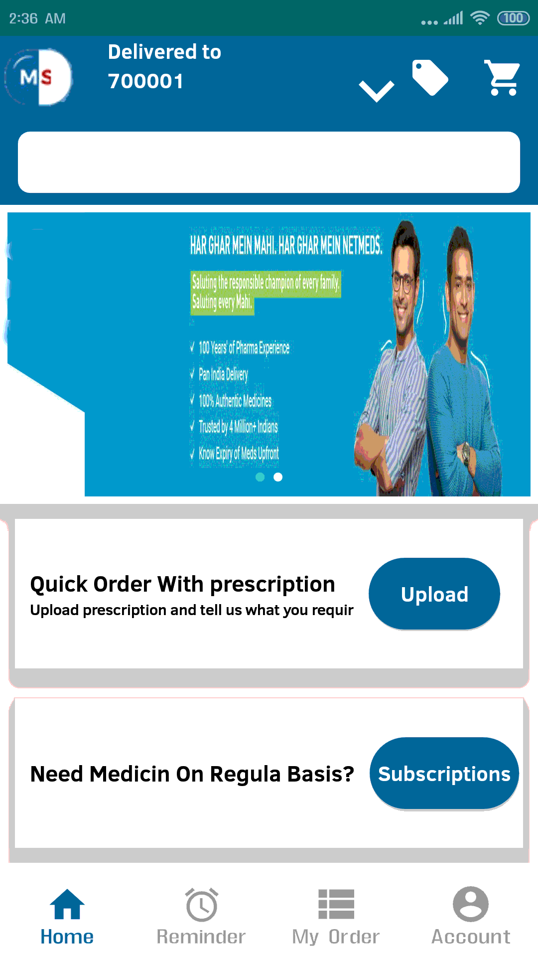 pharmacy mobile app