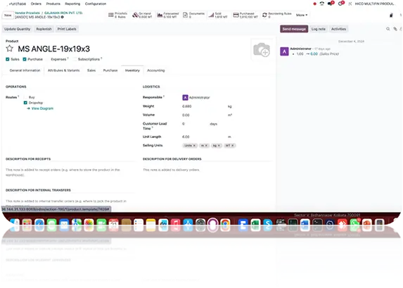 Metal Pricing Odoo App