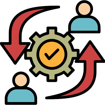 Online Reputation Process Icon